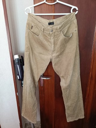 Pantalones Vintage Armani Jeans Beige