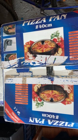 Sartén Eléctrica Pizza Pan 40cm