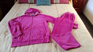 URGE...Chándal terciopelo dos piezas TALLA M