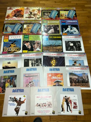 Lote 23 Vinilos Bandas Sonoras Cine