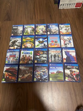Lote Juegos PS4 (5€/unidad)