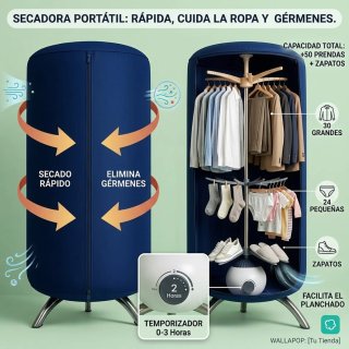 Secadora de Ropa Portátil