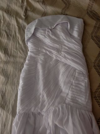 Vestido de novia palabra de honor