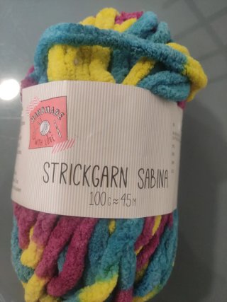 Ovillo de Lana Strickgarn Sabina Multicolor