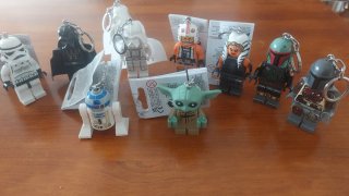 Set de 10 Llaveros LEGO Star Wars