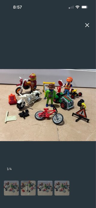Lote de figuras y vehículos Playmobil