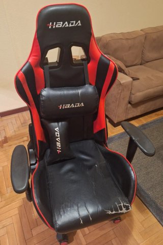 Silla Gaming Hbada Reclinable con Reposapiés