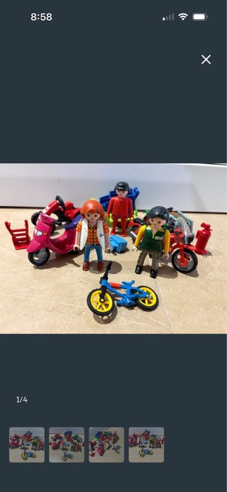 Lote de figuras y vehículos Playmobil