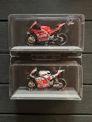 Pack 2 Maquetas Ducati Moto GP Escala 1/18