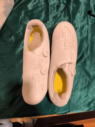 Zapatillas de Ciclismo Blancas Talla 43