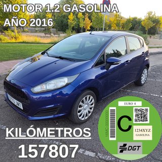 FORD FIESTA 2016 PEGATINA C 157.807KM MOTOR 1.25