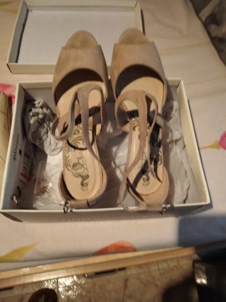 Zapatos de vestir beige