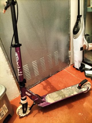 Patinete Oxelo Morado