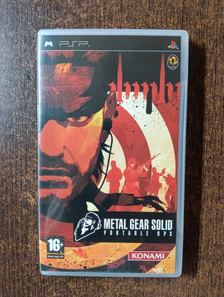 Metal Gear Solid Portable Ops - PSP