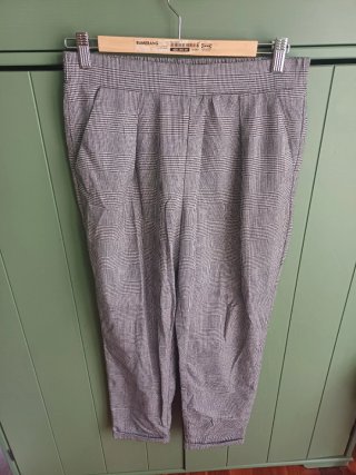 Pantalones de Vestir Estampado Príncipe de Gales