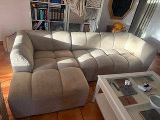 Sofá JYSK ALLESE con Chaise Longue Beige