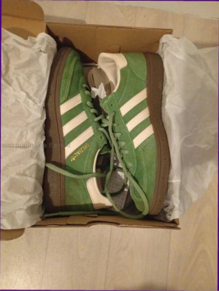 Zapatillas adidas Handball Spezial Verdes T36