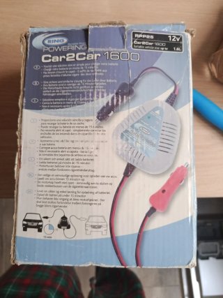 Cargador de Batería para Coche Ring Car2Car 1600
