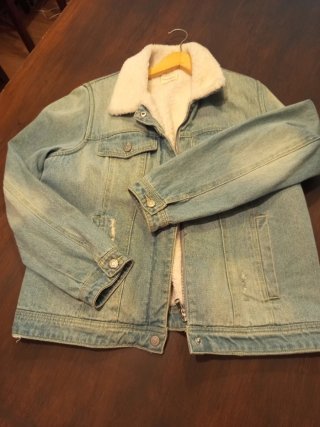 Chaqueta Tejana con Cuello de Borrego