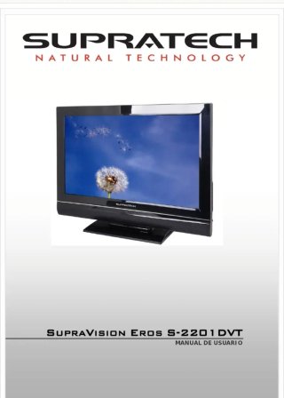 TV Monitor Supratech 22 pulgadas