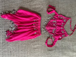 Conjunto Ballet/Danza/ Danza del Vientre Niña Rosa