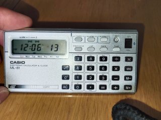 Calculadora Casio ML-81 Musical
