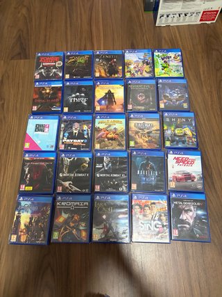 Lote de 54 para PS4 (10 euros/unidad)