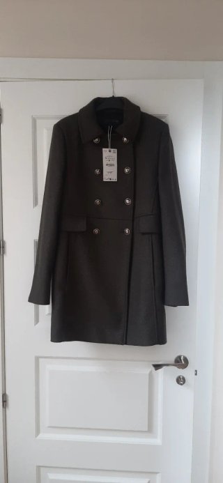 Abrigo de lana Zara