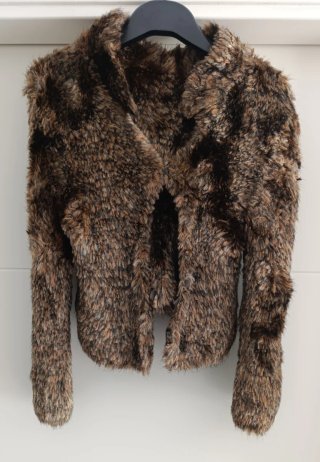 Chaqueta de Pelo Sintético