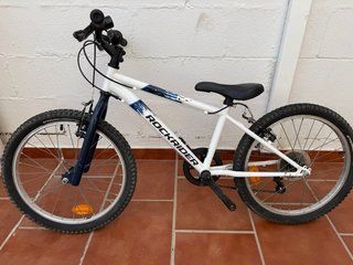 Bicicleta Infantil Rockrider Blanca
