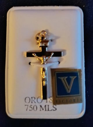 Cruz de Oro 18k Victoria