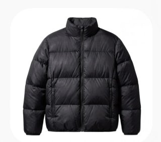 Anorak de hombre negro