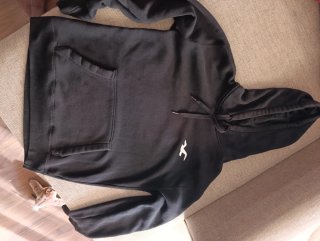 Sudadera Hollister Negra Talla M