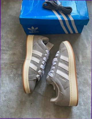 Adidas Campus 00s Gris y Blanco Talla 41
