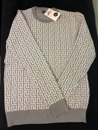 Jersey New Mentality Gris y Blanco