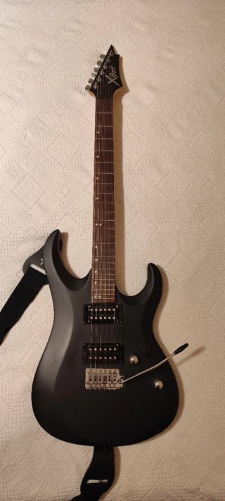 Guitarra Eléctrica Cort X-1 Negra