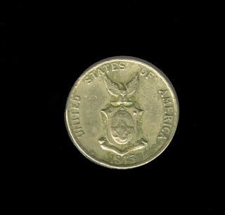 Moneda 5 Centavos Filipinas 1945