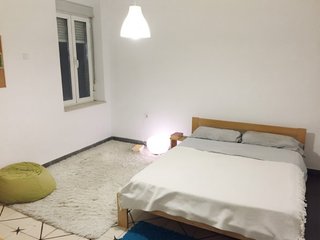 Alfombra IKEA VOLLERSLEV blanco/crema 160/230 cm