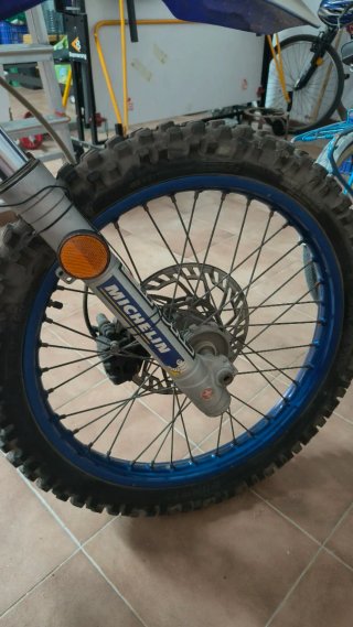 Llantas de Motocross Azules