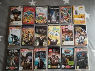 Lote de 17 Juegos para PSP