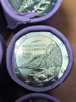 Moneda 2€ Alemania 2024 Mecklenburg(F)