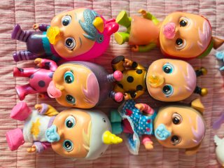 Set de 6 muñecos Bebés Llorones