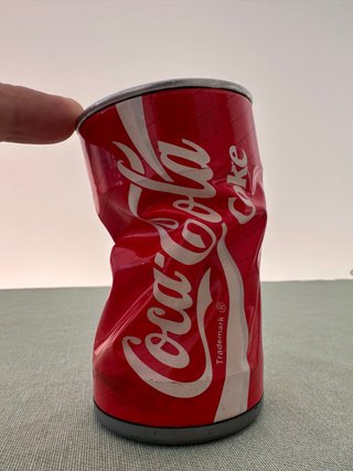 Lata Bailarina Coca-Cola Vintage (Años 80/90)