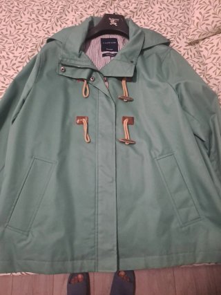 Parka Lloyd's color verde azulado