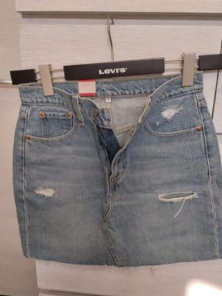Minigonna jeans Levi's taglia 27