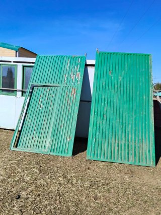 Puertas Metálicas para Cochera.  3m alto x 1,50m