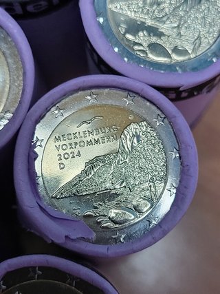 Moneda 2€ Alemania 2024 Mecklenburg(G) SC