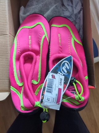 Zapatillas de Playa Joma Fucsia/Lima