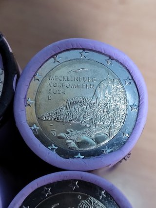 Moneda 2€ Alemania 2024 Mecklenburg(J) SC