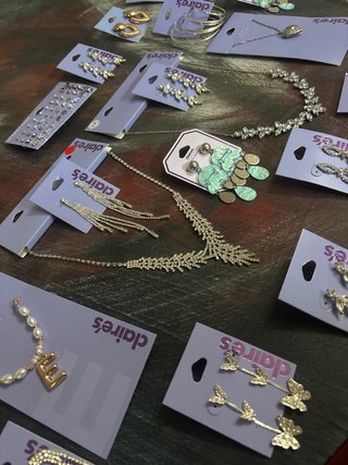 Bisutería Claire's.